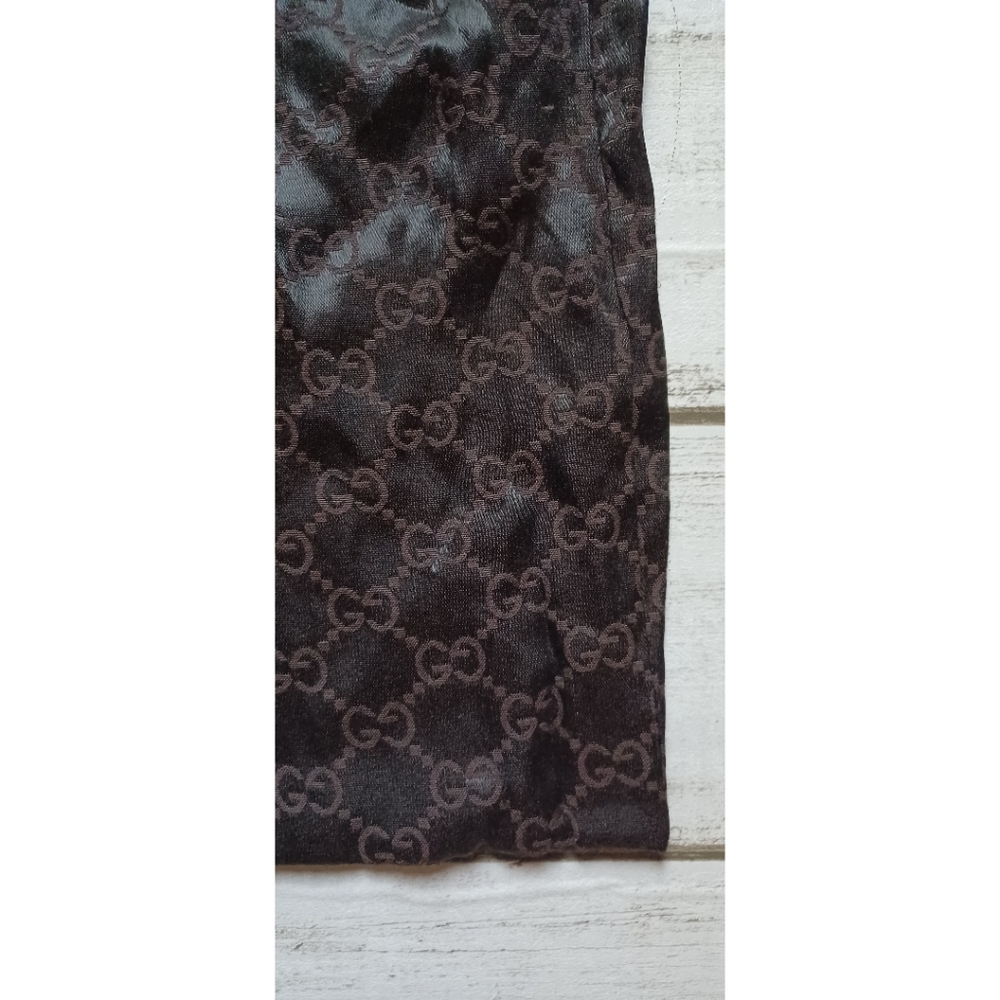 Gucci Authentic Monogram Drawstring Viscose-Blend… - image 6